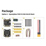 SpeedyBee F405 V3 50A Stack FC ECS BMI270 30x30 Flugcontroller BLS 50A 4-in-1 ESC 3-6S LiPo für RC FPV Drohne
